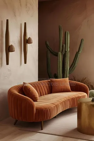Calvin 3 Seater Curved Sofa Couches - Any Colour