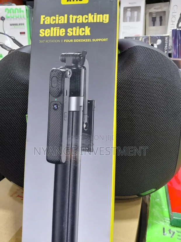 C12 AI Auto Face Tracking Selfie Stick Tripod - 1