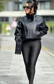 Classic Leather Ladies Jacket - 2