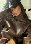 Classic Leather Ladies Jacket - 3