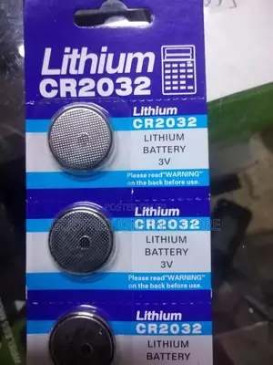 CR2032 Lithium Batteries - Pack of 5