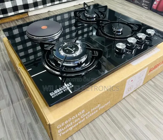 Globalstar 3+1 Gas Hob with Electric Plate - 1