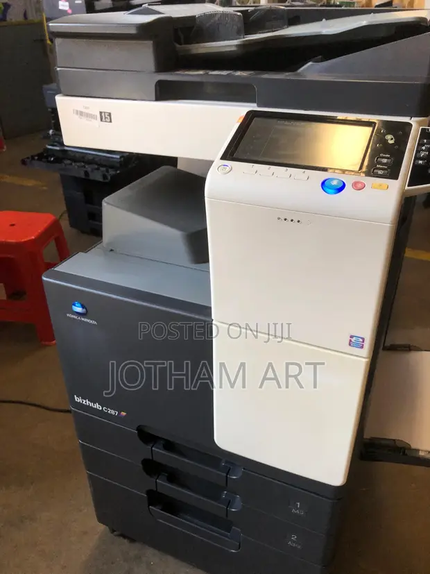 Konica Minolta Bizhub C287 Color Copier/Printer/Scanner - 1