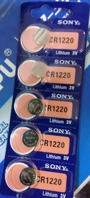 CR 1220 Coin Batteries (5 Pieces)