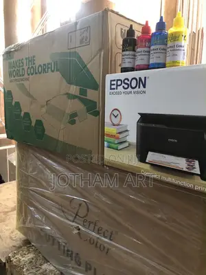 Heat Press, Plotter, Epson Printer & Sublimation Inks Package