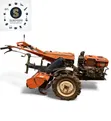 Kubota K62 Power Walking Tractor 7hp - 2