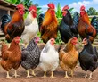 Local Cocks and Hens - 1