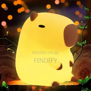 Capybara Night Light for Nursery