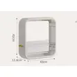 Wall-Mounted Storage Rack for Kitchen & Bathroom - 1
