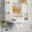Wall-Mounted Storage Rack for Kitchen & Bathroom - 3