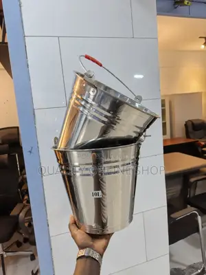 Stainless Steel Buckets - 10 Litres
