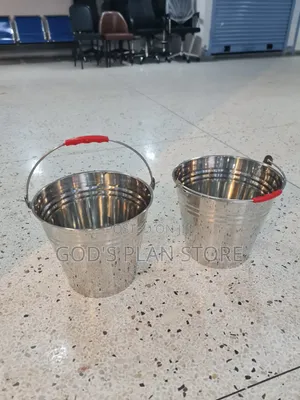 Boss Stainless Steel Buckets - 12 Litres