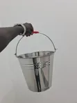 Multifunctional 10L Stainless Steel Buckets (Brand New) - 2