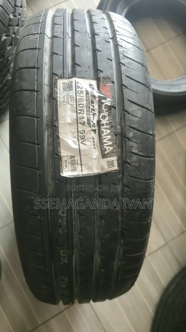 Brand New Yokohama 225/60R17 99V Tires (Made in Japan) - 1