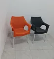Brand New Plastic Chairs with Arms - 4