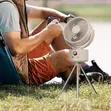 Rechargeable Standing Fan with Tripod Legs - 3