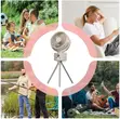 Rechargeable Standing Fan with Tripod Legs - 4