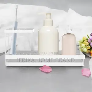 4 Slot Toothbrush Holder with Drainage