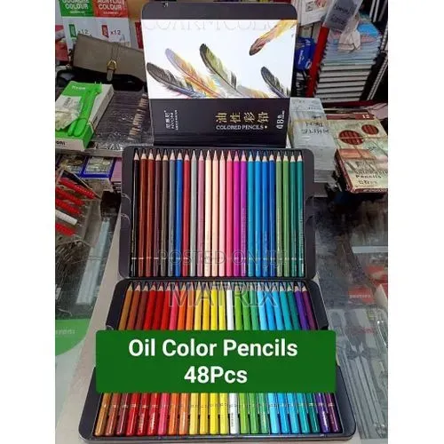 Nyoni Oil Colour Pencils - 48 Pieces - 1
