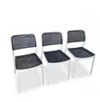 Bistro Design Stackable Plastic Chairs (Brown) - 2