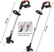 Wireless Lithium Battery Garden Lawn Mower (Model 8888) - 2