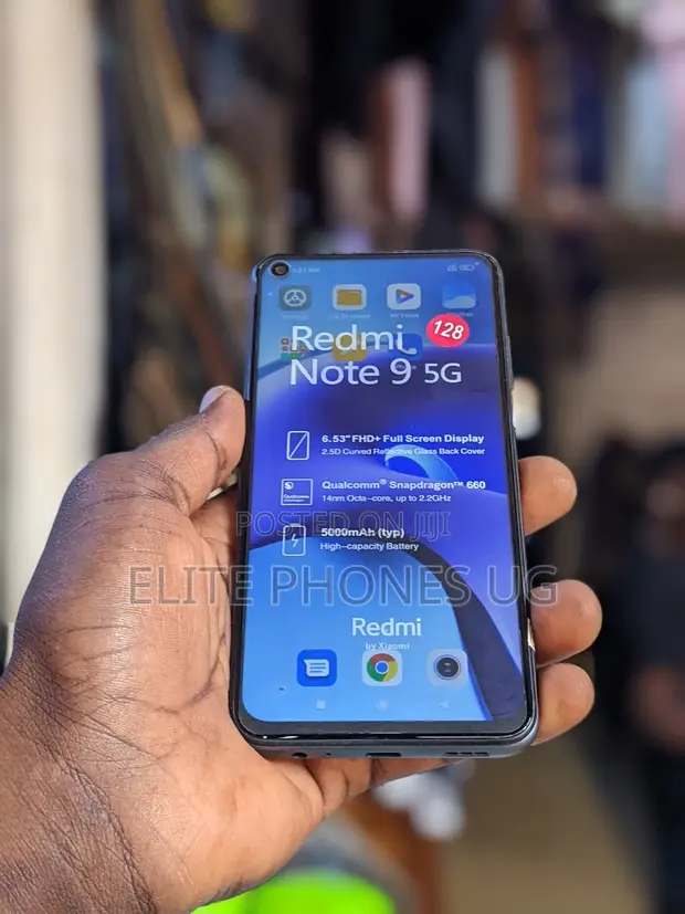 Xiaomi Redmi Note 9 5G 128GB Gray - 1