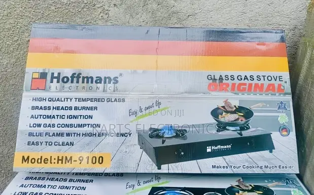Hoffmans Glass Double Gas Plate - 1