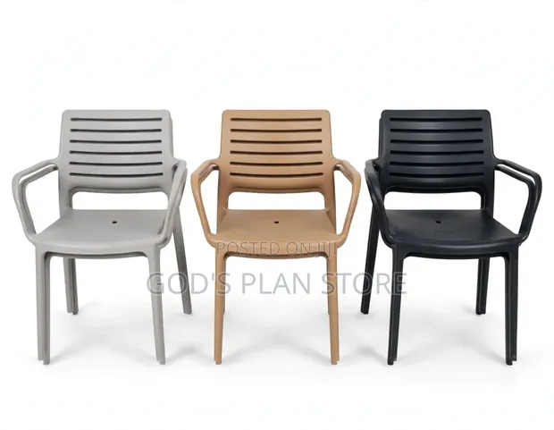 Plastic Dining Chairs (Indoor/Outdoor) - 1