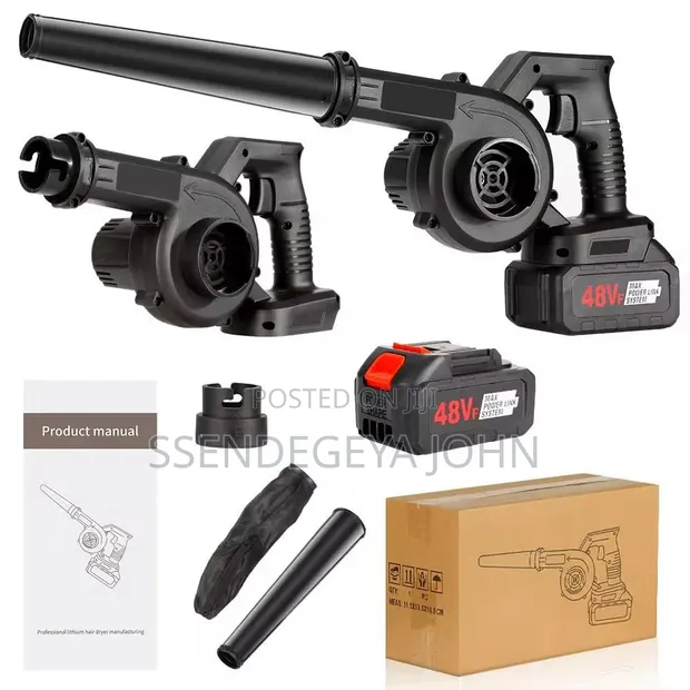48V Cordless 2-in-1 Electric Leaf Blower & Vacuum - 1