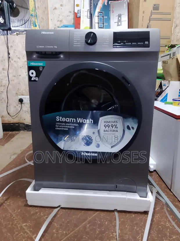 9kg Hisense Front Loader Washing Machine - 1