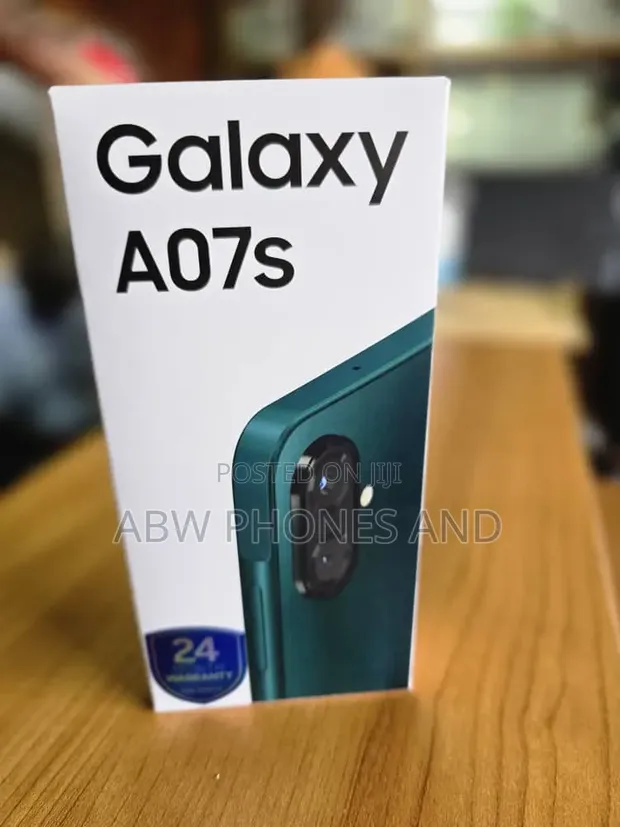 New Samsung Galaxy A07s 64GB Black - 1
