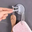 3-Arm Swivel Wall Hooks - Punch-Free Adhesive - 4