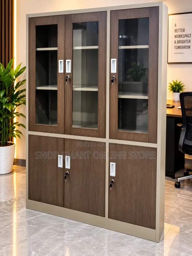 Chief Executive 3-Door File Cabinet - 1