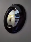 Rounded Wooden Wall Mirrors - Brand New - 1