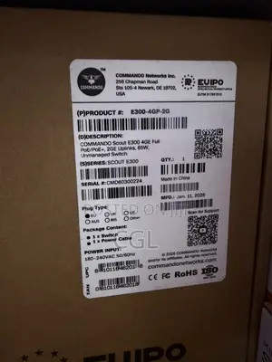 Commando E300-4gp-2g 4-Port PoE Gigabit Switch