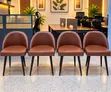 Simple Leather Visitors Office Chairs (1 Pc) - 1
