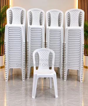 Crown Armless Plastic Chairs (1 Pc)