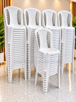 Stackable Hard Plastic Chairs (1 Pc)