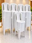 Stackable Hard Plastic Chairs (1 Pc) - 2