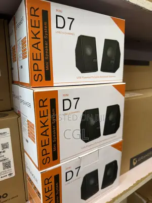 D7 Mini Portable USB Laptop Speakers