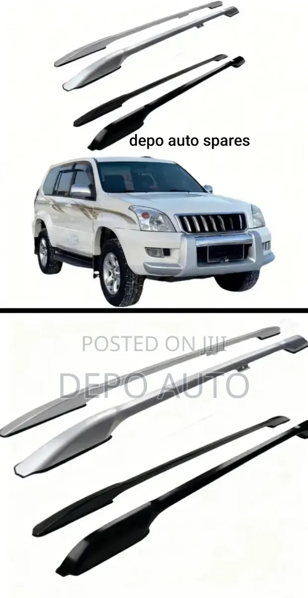 Roof Bars for Toyota Land Cruiser Prado FJ120 - 1