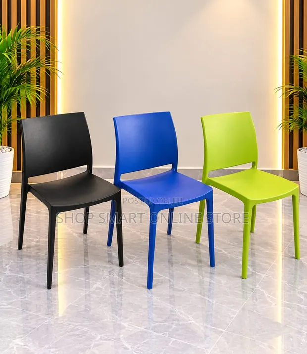 Brand New Hard Portable Plastic Chairs - 1