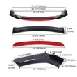 Universal Bumper Lip (4pc) - 3