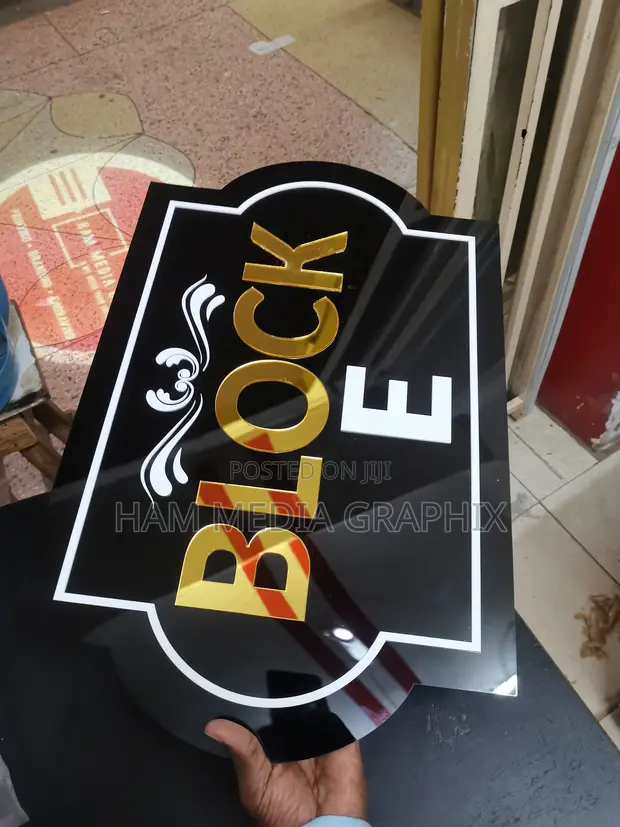 Door Label Signs - Custom Printing - 1