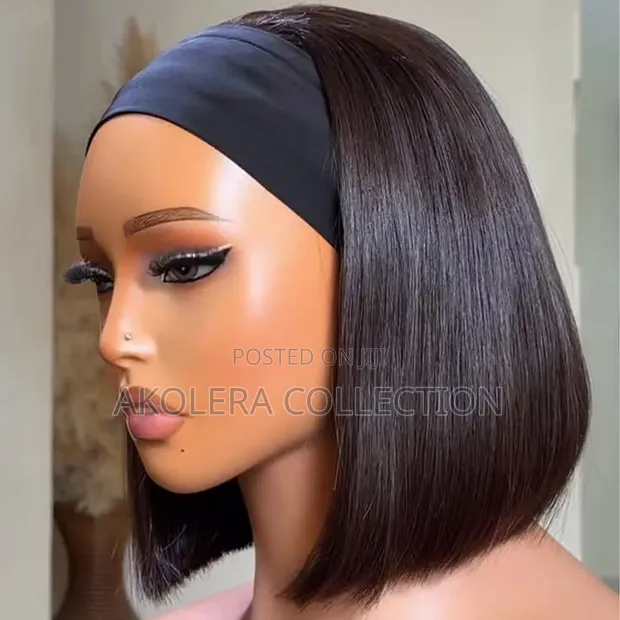 Headband Bob Wig - 1