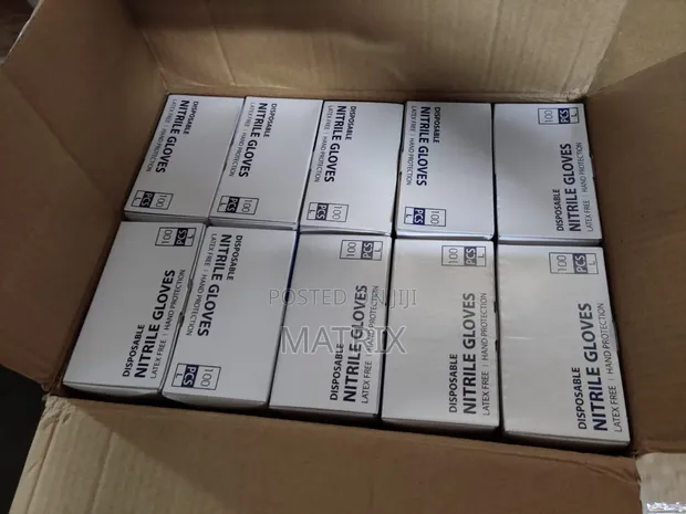 Nitrile Examination Gloves (100 Count) - 1