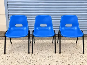 Brand New School Study Plastic Chairs with Armrests