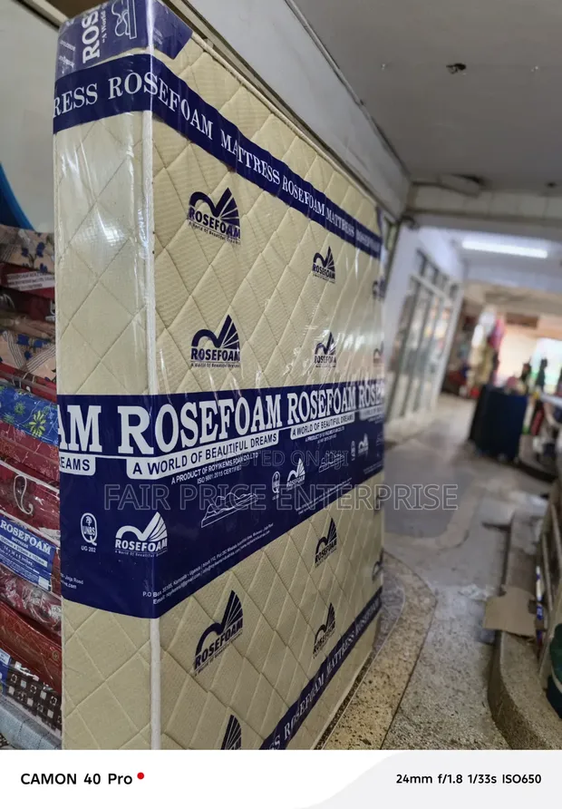 Rosefoam Premium High Density Smart Mattress - King Size - 1