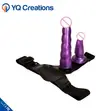 Dual Penis Harness Strap-on Dildo - 1