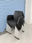 1pc Original Outdoor Plastic Chairs with Armrests - 1